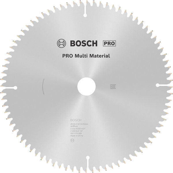 Pilový kotouč PRO Multi Material pro okružní pilu, 235 × 2 × 25 mm