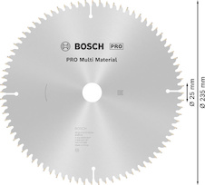 Pilový kotouč PRO Multi Material pro okružní pilu, 235 × 2 × 25 mm