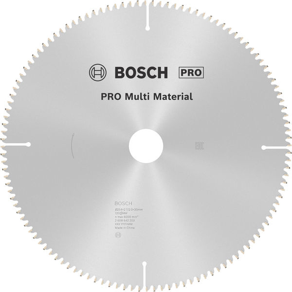Pilový kotouč PRO Multi Material pro okružní pilu, 254 × 2,7 × 30 mm