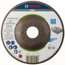 Hrubovací kotouč PRO Stainless Steel, 125 × 6 × 22,23 mm