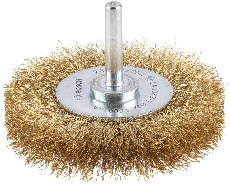 Drátěný kartáč PRO Multi Material clean, rovná stopka, 75 × 0,2 mm