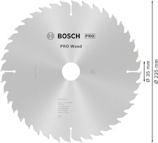 Pilový kotouč PRO Wood pro okružní pilu, 235 × 2,2 × 35 mm