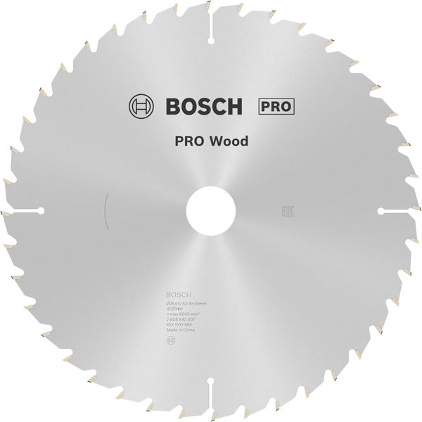 Pilový kotouč PRO Wood pro okružní pilu, 254 × 2,5 × 30 mm