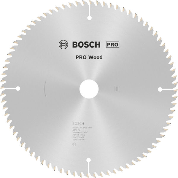 Pilový kotouč PRO Wood pro okružní pilu, 235 × 2,5 × 25,4 mm