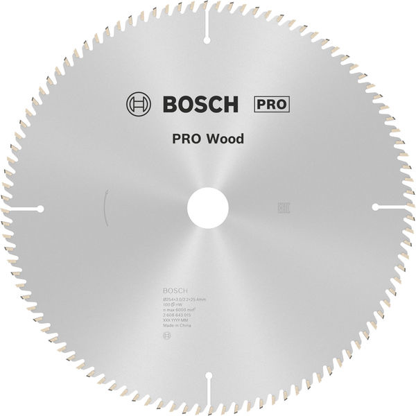 Pilový kotouč PRO Wood pro okružní pilu, 254 × 3 × 25,4 mm