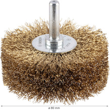 Drátěný kartáč PRO Wood clean, 80 × 35 × 0,2 mm