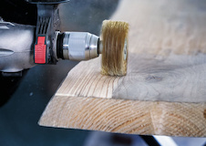 Drátěný kartáč PRO Wood clean, 80 × 35 × 0,2 mm