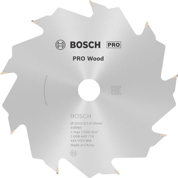 Pilový kotouč PRO Wood pro okružní pilu, 130 × 2 × 16 mm, T9