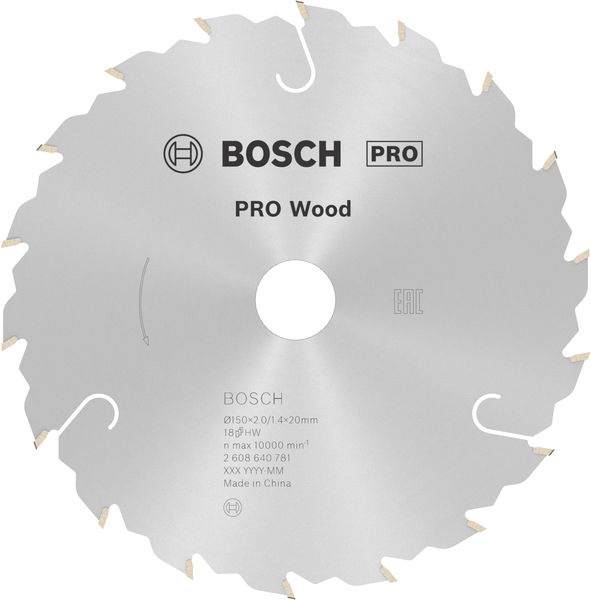 Pilový kotouč PRO Wood pro okružní pilu, 150 × 2 × 20 mm
