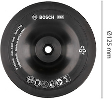 Podložný talíř PRO Backing Pad, 125 × 8 mm