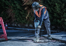 Sekáč na asfalt PRO SDS max Asphalt Cutter, 90 × 400 mm