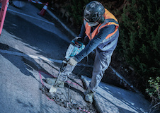 Sekáč na asfalt PRO SDS max Asphalt Cutter, 90 × 400 mm