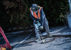 Sekáč na asfalt PRO SDS max Asphalt Cutter, 90 × 400 mm