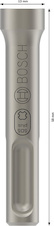 Zatloukač PRO SDS plus Rod Driver, 58 mm