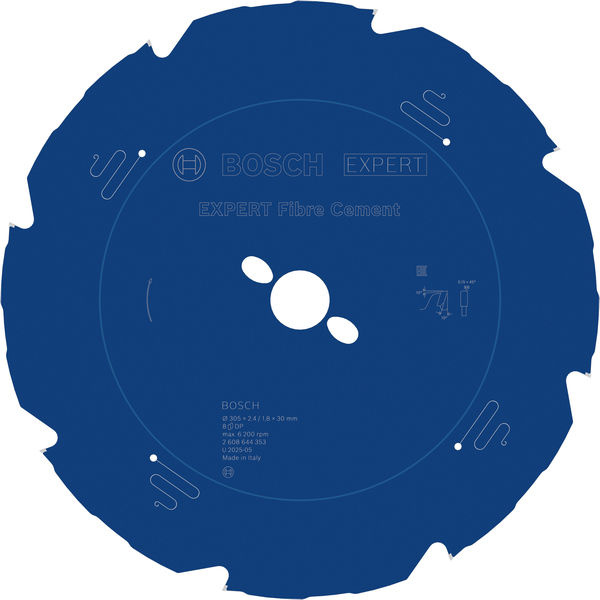 Pilový kotouč EXPERT Fibre Cement, 305 × 2,4/1,8 × 30 mm, T8