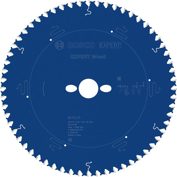 Pilový kotouč EXPERT Wood, 270 × 2,8/1,8 × 30 mm, T60