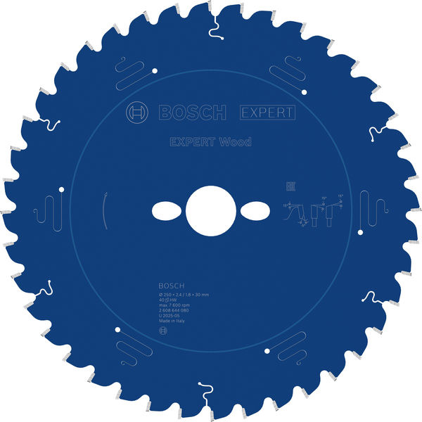 Pilový kotouč EXPERT Wood, 250 × 2,4/1,8 × 30 mm, T40