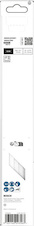 List Multi Material flexibilní S1222VF 0,9 × 19 × 300 mm, 5 ks