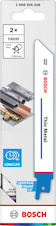 List Thin Metal S922EF 0,9 × 19 × 150 mm, 2 ks
