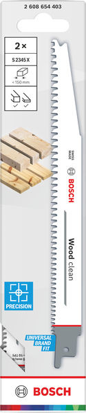 List Wood clean S2345X, 1,25 x 19 x 200 mm, 2 ks