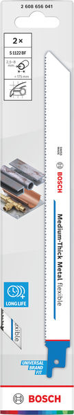 List Medium-Thick Metal flexibilní S1122BF 0,9 × 19 × 225 mm, 2 ks