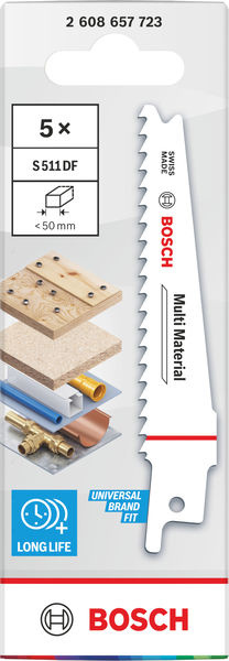 List Multi Material S511DF 0,9 × 19 × 100 mm, 5 ks