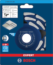 Diamantová brusná hlava EXPERT Concrete 125 × 22,23 × 5 mm