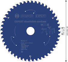 Pilový kotouč EXPERT Aluminium cordless pro okružní pilu, 150 × 1,8/1,3 × 20 mm, T48
