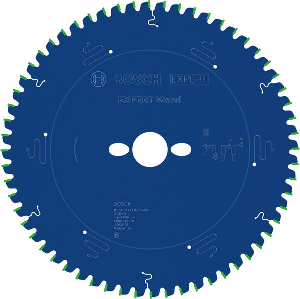 Pilový kotouč EXPERT Wood, 254 × 2,4/1,8 × 30 mm, T60