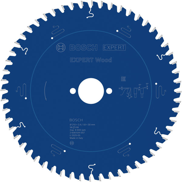 Pilový kotouč EXPERT Wood, 210 × 2,4/1,8 × 30 mm, T56