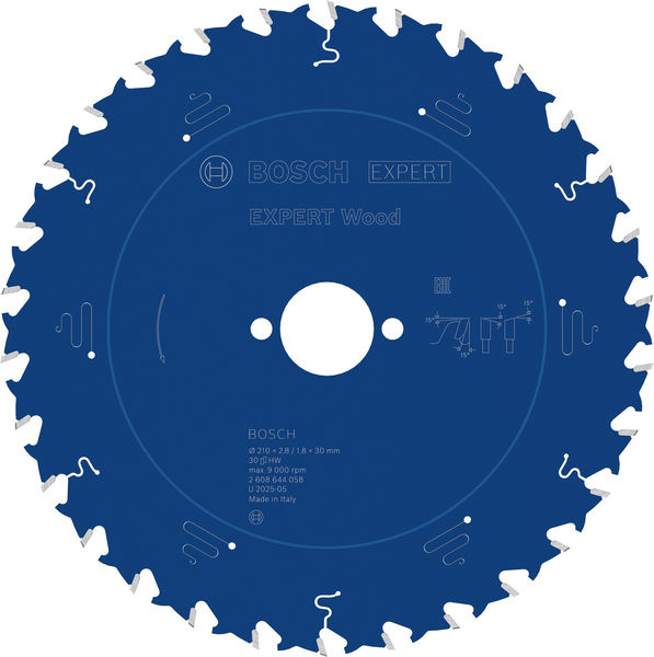 Pilový kotouč EXPERT Wood, 210 × 2,8/1,8 × 30 mm, T30