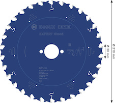 Pilový kotouč EXPERT Wood, 210 × 2,8/1,8 × 30 mm, T30