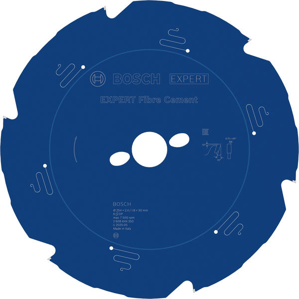 Pilový kotouč EXPERT Fibre Cement, 254 × 2,4/1,8 × 30 mm, T6