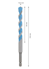 Vrták EXPERT HEX-9 Multi Construction, 10 × 90 × 150 mm