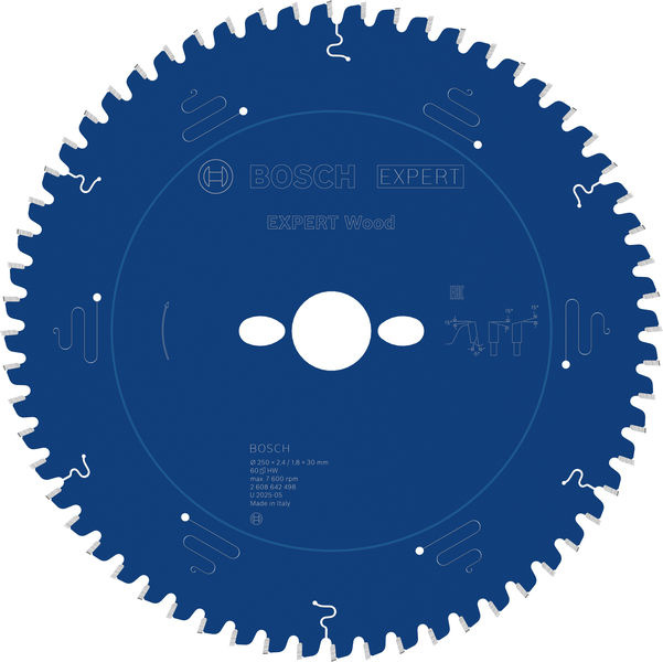 Pilový kotouč EXPERT Wood, 250 × 2,4/1,8 × 30 mm, T60
