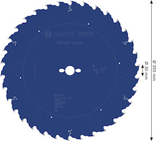 Pilový kotouč EXPERT Wood, 450 × 4,5/3 × 30 mm, T34