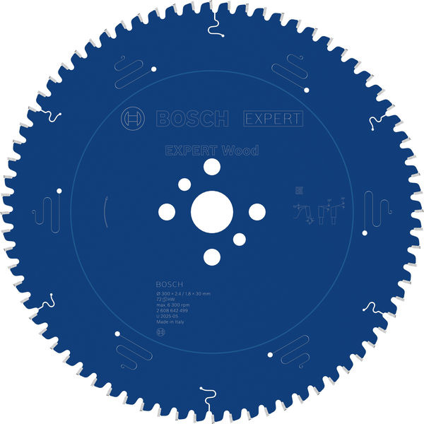 Pilový kotouč EXPERT Wood, 300 × 2,4/1,8 × 30 mm, T72