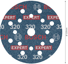 Brusný kotouč EXPERT O780 s fólií, 125 mm, G320
