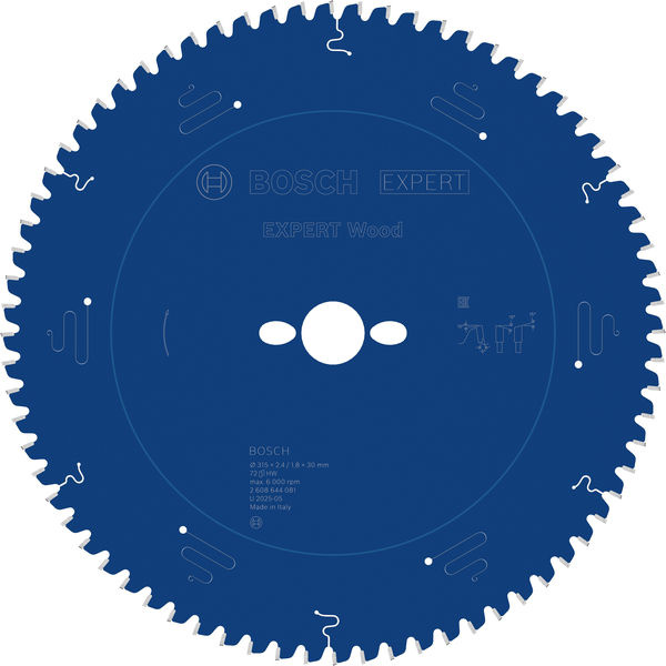 Pilový kotouč EXPERT Wood, 315 × 2,4/1,8 × 30 mm, T72