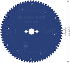 Pilový kotouč EXPERT Wood, 315 × 2,4/1,8 × 30 mm, T72