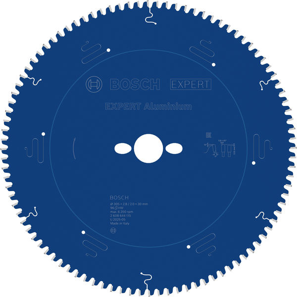Pilový kotouč EXPERT Aluminium pro okružní pilu, 305 × 2,8/2 × 30 mm, T96
