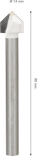 Vrták CYL-9 Soft Ceramic 14 × 90 mm