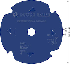 Pilový kotouč EXPERT Fibre Cement, 168 × 1,8/1,2 × 20 mm, T4