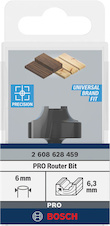 Fréza PRO Ovolo, R 6,3, stopka 6 mm