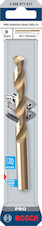 Vrták do kovu PRO Stainless Steel HSS-Co, 9 × 81 × 125 mm