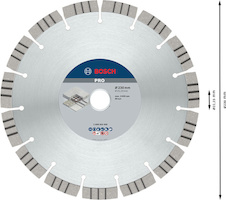 Diamantový kotouč PRO Concrete, 230 × 22,23 mm