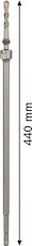 PRO SDS plus Adapter, jeden kus, 440 mm, M16