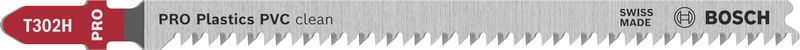 Pilový plátek pro přímočaré pily PRO Plastics PVC clean T302H 132 mm, 3 ks