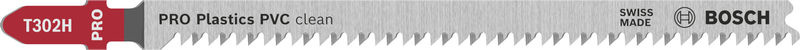 Pilový plátek pro přímočaré pily PRO Plastics PVC clean T302H 132 mm, 5 ks