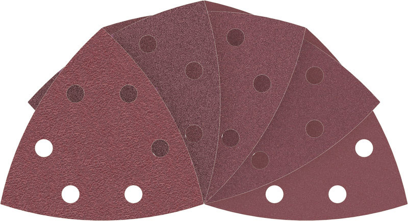 Brusný papír PRO F460, 93 × 93 mm, G60, G80, G120, G180, G240, 10 ks